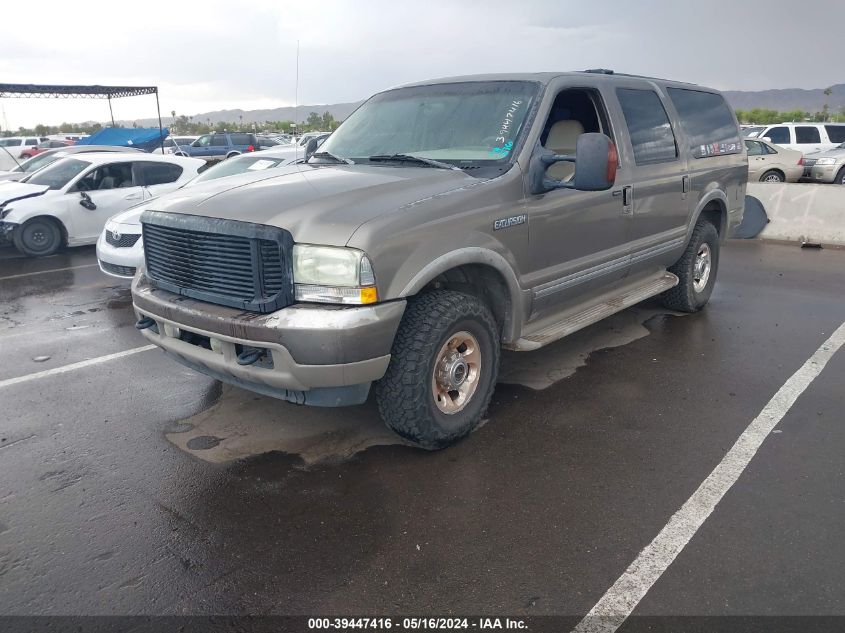 2004 Ford Excursion Limited VIN: 1FMSU43P34ED08345 Lot: 39447416