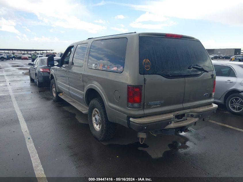 2004 Ford Excursion Limited VIN: 1FMSU43P34ED08345 Lot: 39447416