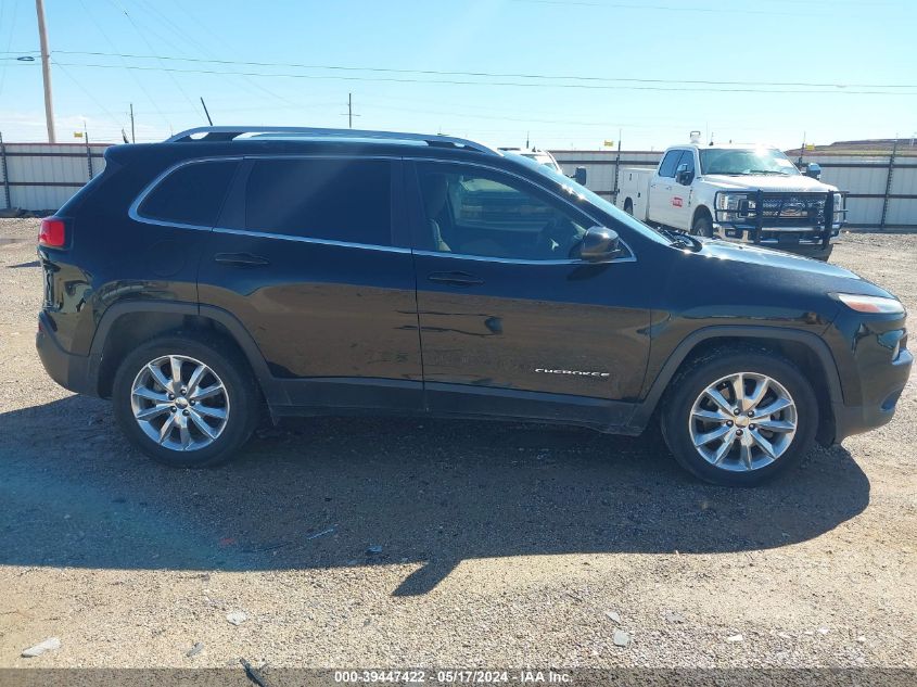 2017 Jeep Cherokee Limited Fwd VIN: 1C4PJLDB8HW522344 Lot: 39447422