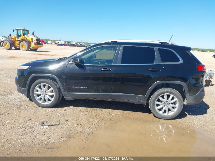 2017 Jeep Cherokee Limited Fwd VIN: 1C4PJLDB8HW522344 Lot: 39447422