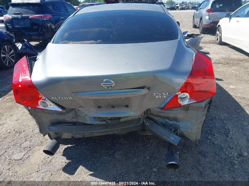2009 Nissan Altima 3.5 Se VIN: 1N4BL24E59C190140 Lot: 39447425
