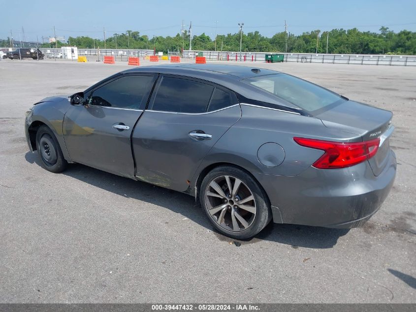 2017 Nissan Maxima 3.5 Sl VIN: 1N4AA6AP7HC416689 Lot: 39447432