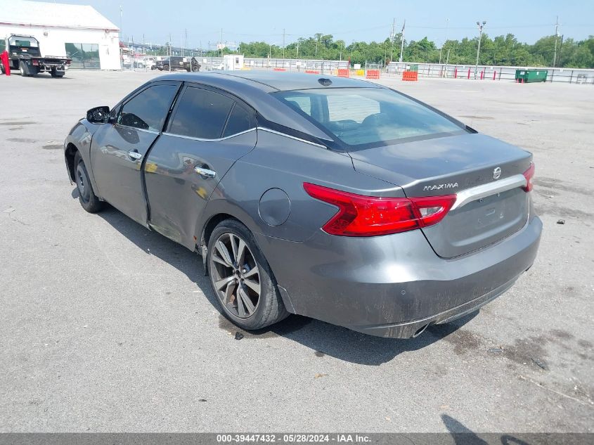 2017 Nissan Maxima 3.5 Sl VIN: 1N4AA6AP7HC416689 Lot: 39447432