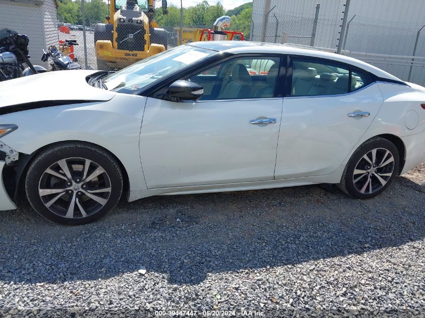 2017 Nissan Maxima 3.5 Platinum VIN: 1N4AA6AP6HC381725 Lot: 39447447