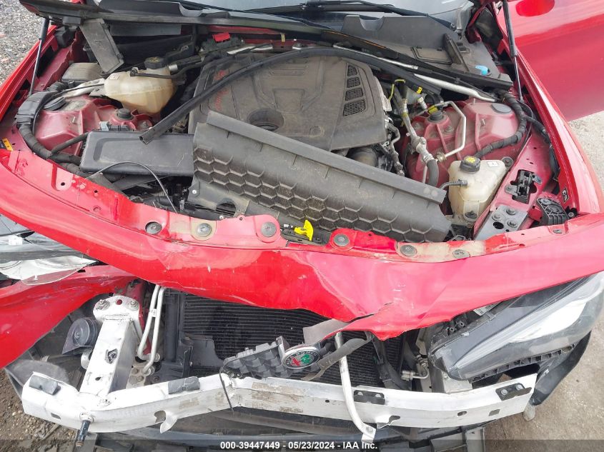 2018 Alfa Romeo Giulia Rwd VIN: ZARFAEBN8J7565687 Lot: 39447449