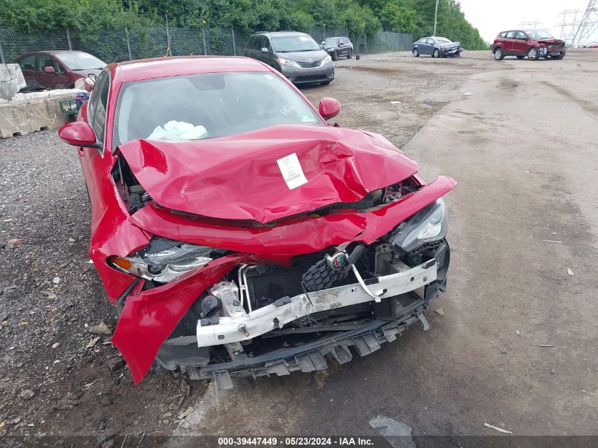 2018 Alfa Romeo Giulia Rwd VIN: ZARFAEBN8J7565687 Lot: 39447449