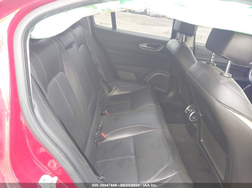 2018 Alfa Romeo Giulia Rwd VIN: ZARFAEBN8J7565687 Lot: 39447449