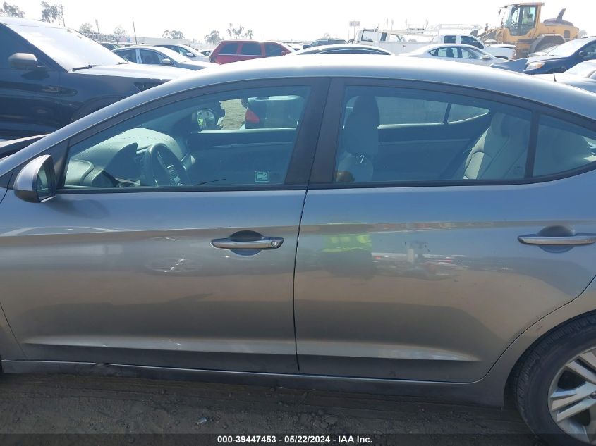 2019 Hyundai Elantra Sel VIN: KMHD84LF5KU7365 Lot: 39447453