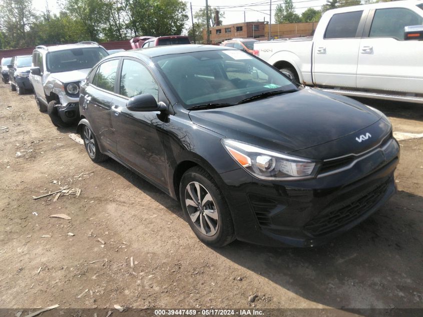 2022 Kia Rio S VIN: 3KPA24ADXNE494387 Lot: 39447459