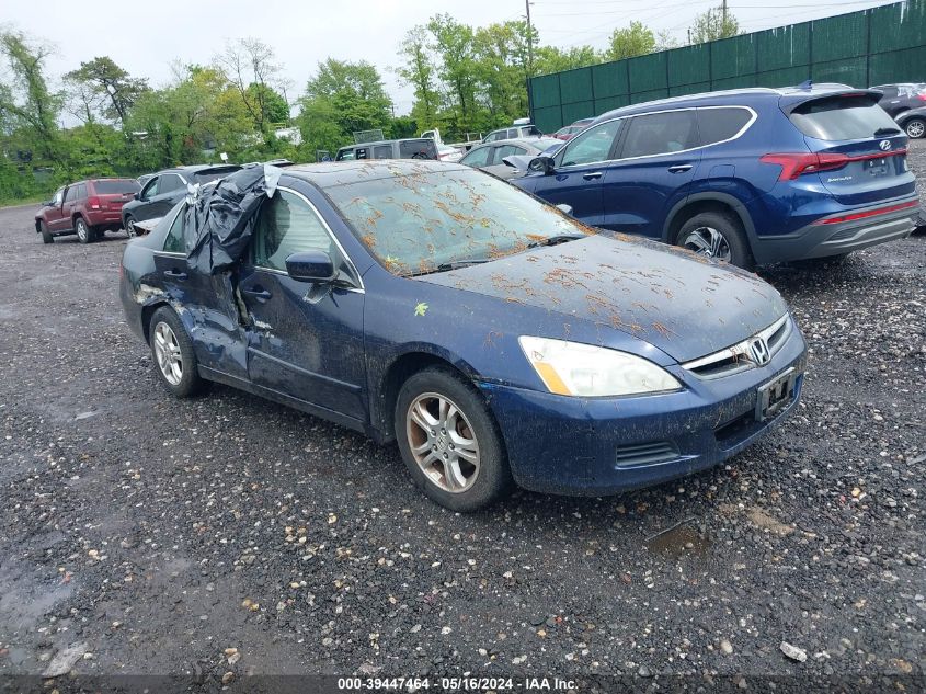 2007 Honda Accord 2.4 Ex VIN: 1HGCM56847A119834 Lot: 39447464