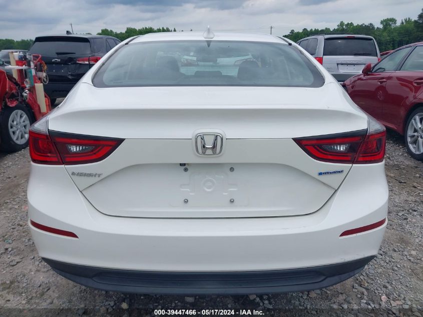 2019 Honda Insight Lx VIN: 19XZE4F15KE007567 Lot: 39447466