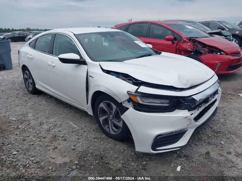 2019 Honda Insight Lx VIN: 19XZE4F15KE007567 Lot: 39447466