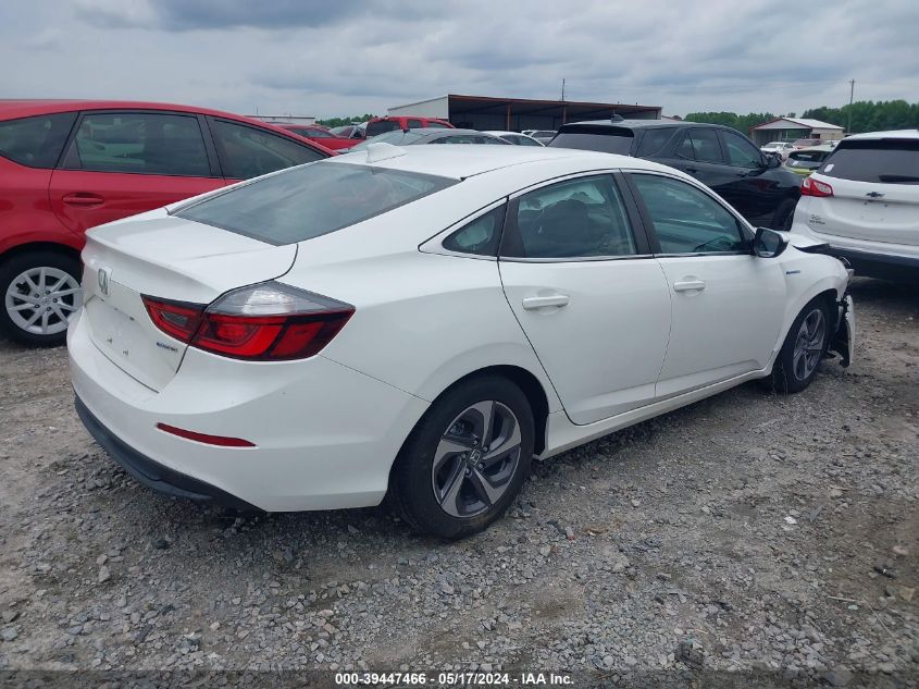 2019 Honda Insight Lx VIN: 19XZE4F15KE007567 Lot: 39447466