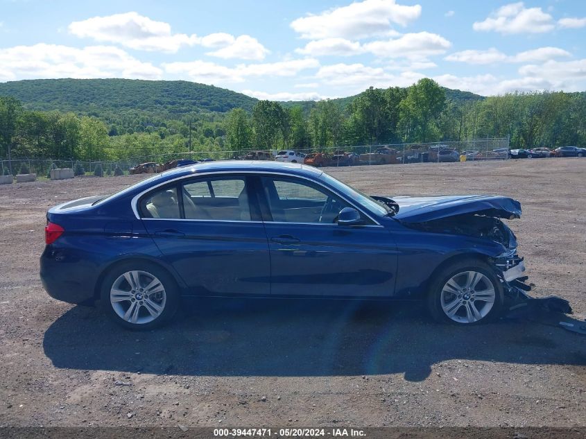 2018 BMW 330I xDrive VIN: WBA8D9C51JA608394 Lot: 39447471