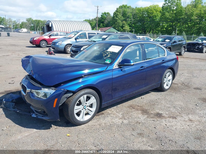 2018 BMW 330I XDRIVE VIN: WBA8D9C51JA608394