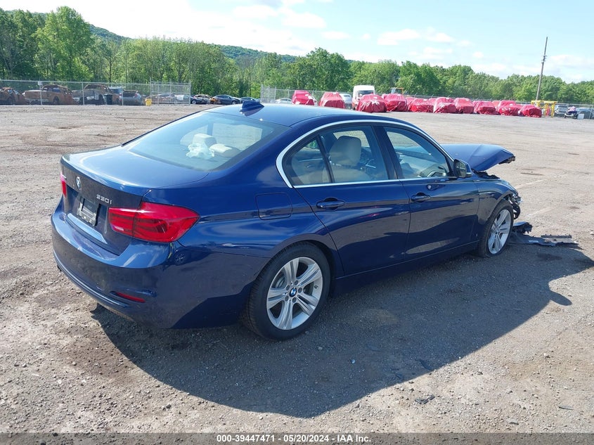2018 BMW 330I XDRIVE VIN: WBA8D9C51JA608394