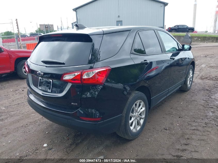 2020 Chevrolet Equinox Awd Ls VIN: 2GNAXSEV8L6183537 Lot: 39447473