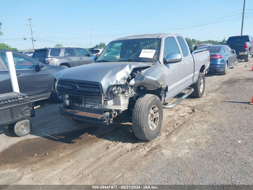 2000 Toyota Tundra Ltd V8 VIN: 5TBBT481XYS052371 Lot: 39447477