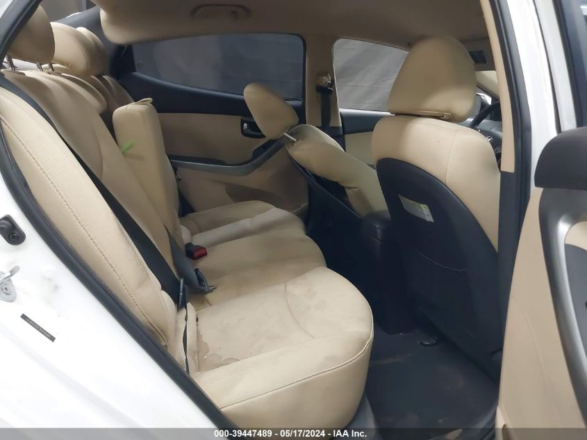 2013 Hyundai Elantra Gls VIN: 5NPDH4AE1DH248147 Lot: 39447489