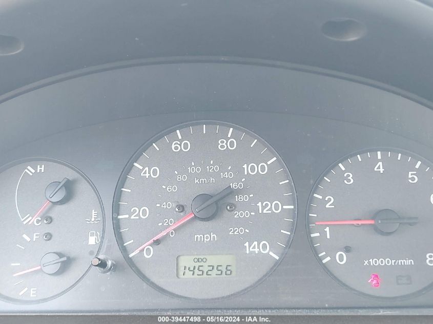 1999 Mazda Protege Es VIN: JM1BJ2218X0142503 Lot: 39447498