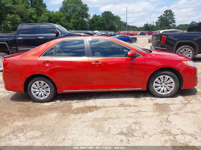 2012 Toyota Camry Le VIN: 4T1BF1FK0CU524229 Lot: 39447499