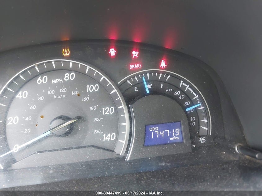 2012 Toyota Camry Le VIN: 4T1BF1FK0CU524229 Lot: 39447499