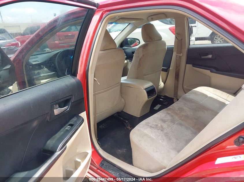 2012 Toyota Camry Le VIN: 4T1BF1FK0CU524229 Lot: 39447499