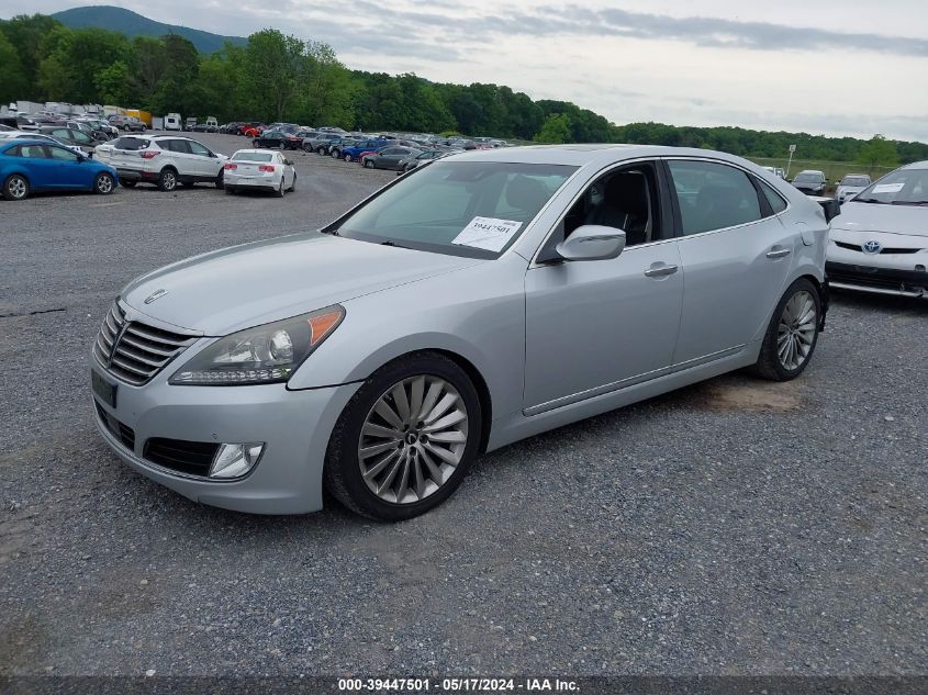 2016 Hyundai Equus Signature VIN: KMHGH4JH7GU105698 Lot: 39447501