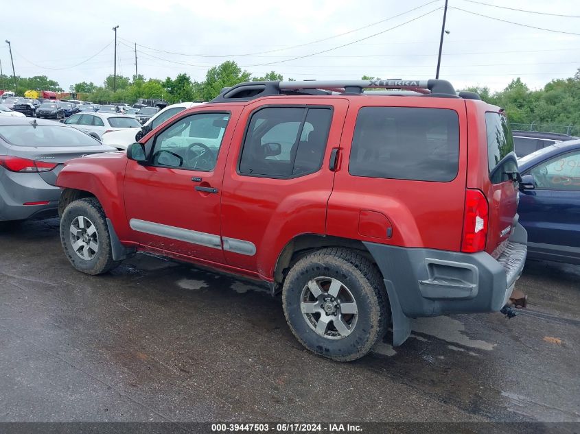 2011 Nissan Xterra Pro-4X VIN: 5N1AN0NW1BC507330 Lot: 39447503