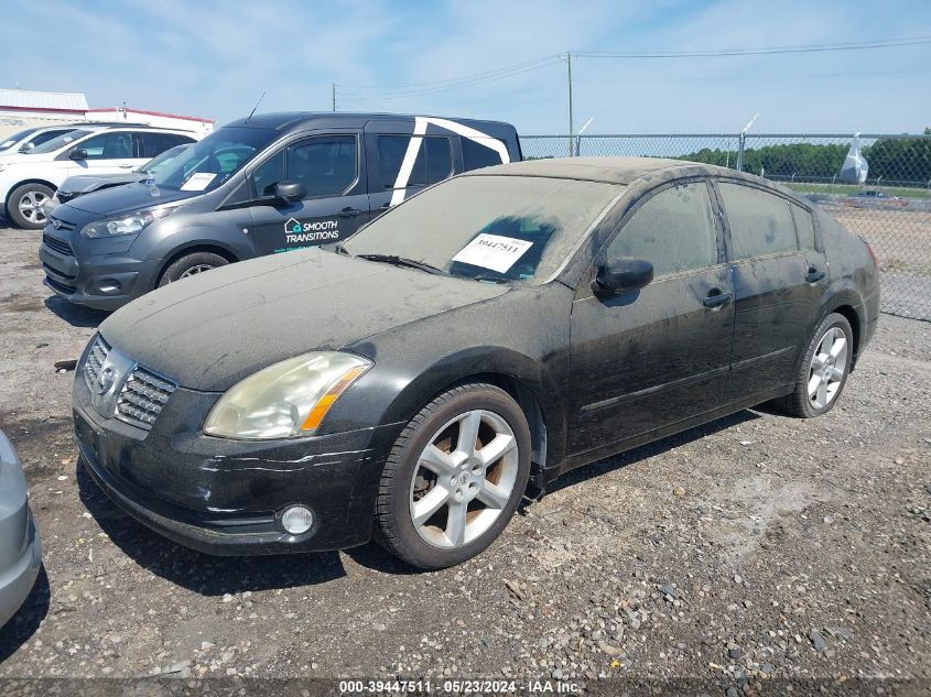 2006 Nissan Maxima 3.5 Se VIN: 1N4BA41E66C841308 Lot: 39447511