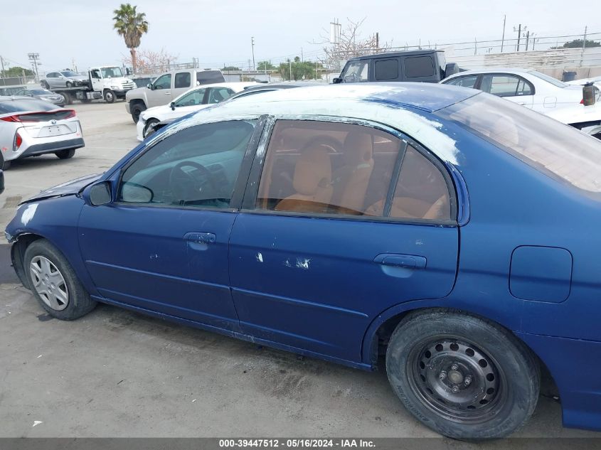 2004 Honda Civic Vp VIN: 2HGES16344H579035 Lot: 39447512
