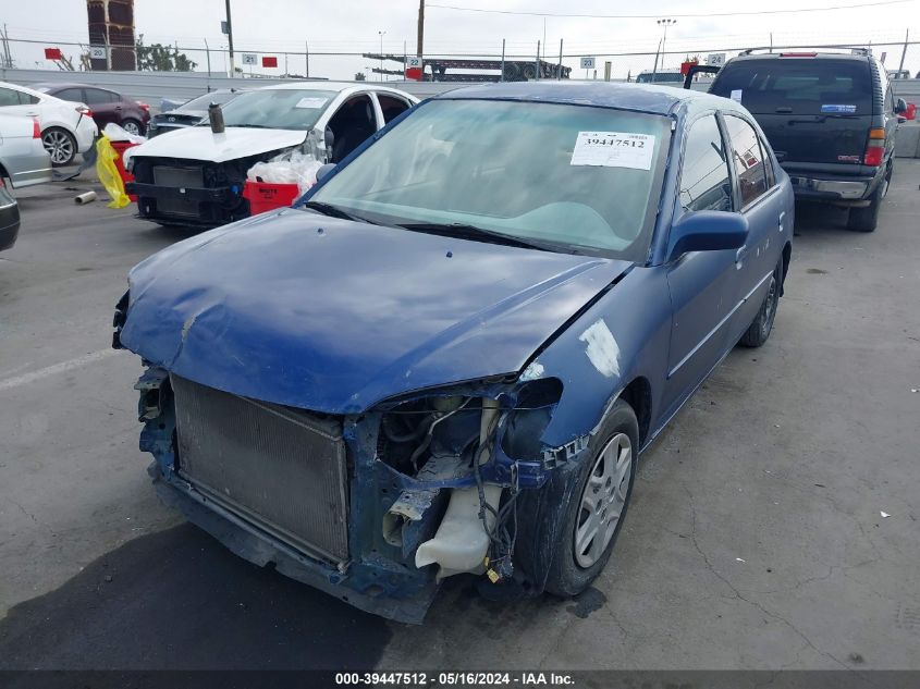 2004 Honda Civic Vp VIN: 2HGES16344H579035 Lot: 39447512