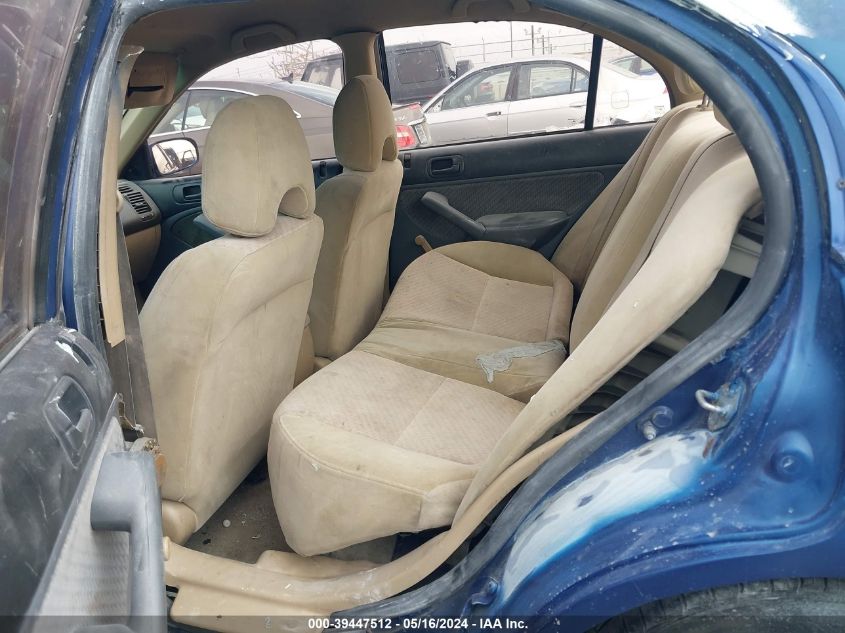 2004 Honda Civic Vp VIN: 2HGES16344H579035 Lot: 39447512