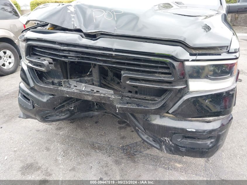 2019 Ram 1500 Laramie 4X4 5'7 Box VIN: 1C6SRFJT5KN664043 Lot: 39447519