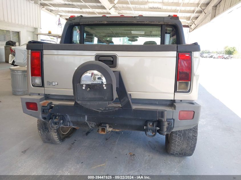 2006 Hummer H2 Sut VIN: 5GRGN22U96H110890 Lot: 39447525