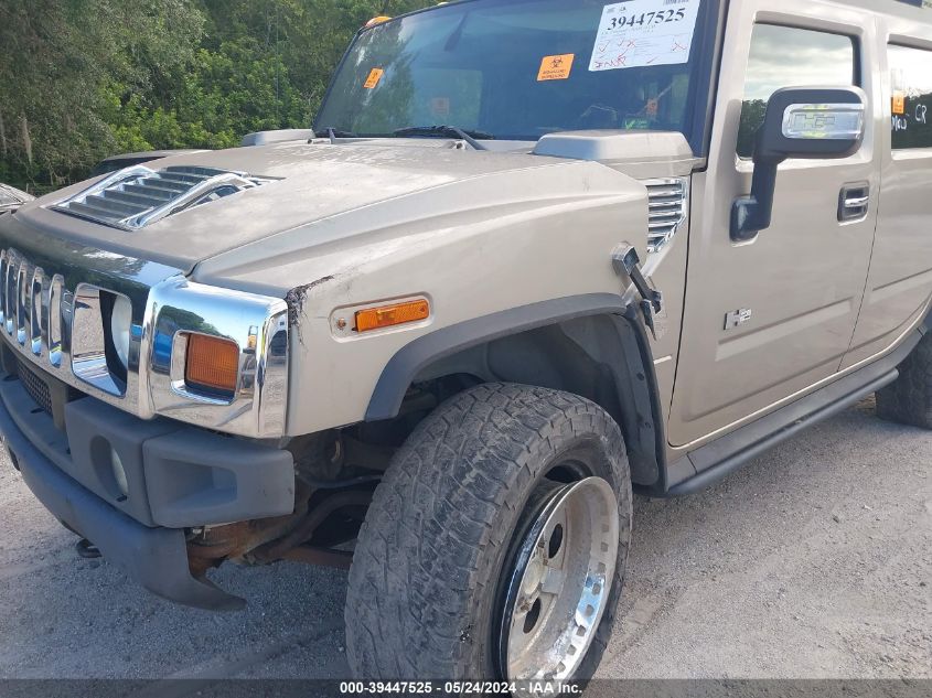 2006 Hummer H2 Sut VIN: 5GRGN22U96H110890 Lot: 39447525