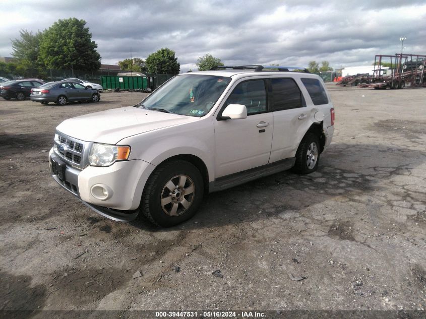 2012 Ford Escape Limited VIN: 1FMCU9EG6CKA70599 Lot: 39447531