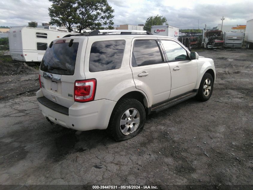 2012 Ford Escape Limited VIN: 1FMCU9EG6CKA70599 Lot: 39447531