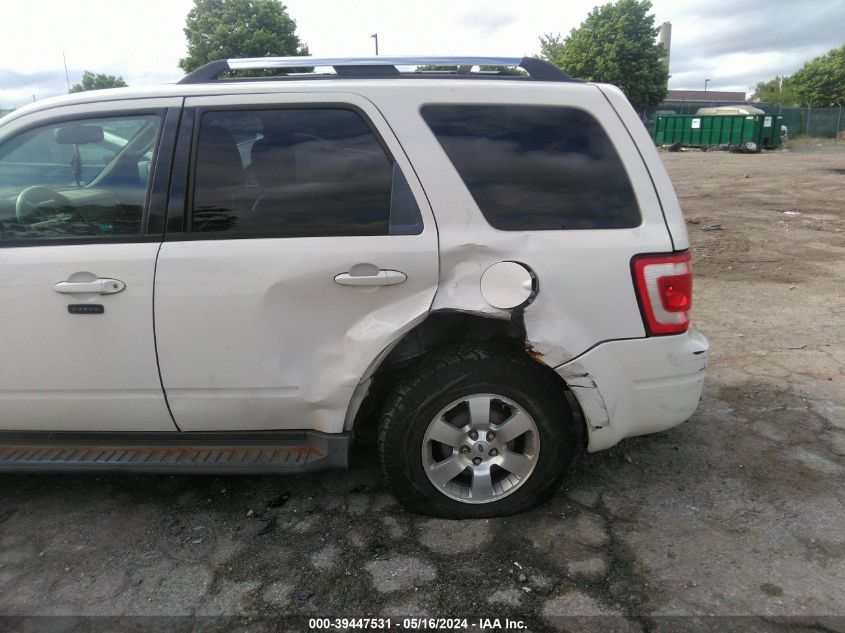 2012 Ford Escape Limited VIN: 1FMCU9EG6CKA70599 Lot: 39447531