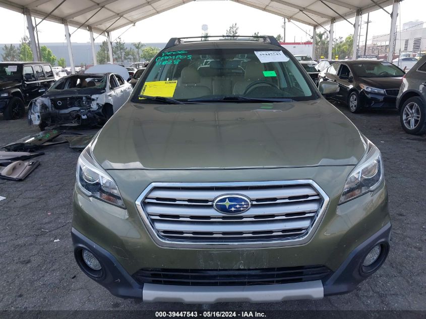 2016 Subaru Outback 3.6R Limited VIN: 4S4BSENCXG3266035 Lot: 39447543