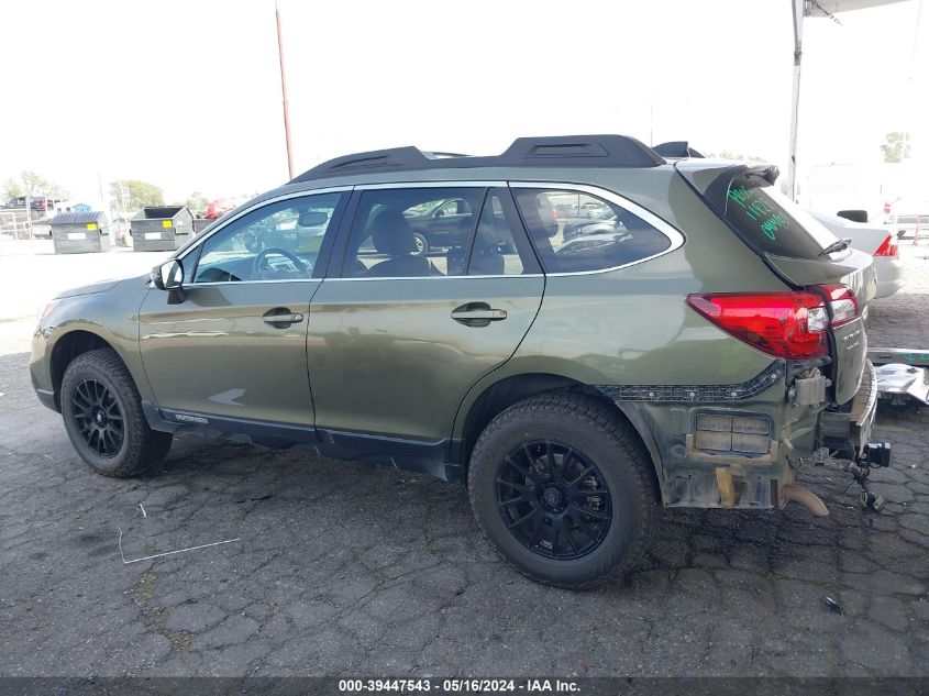 2016 Subaru Outback 3.6R Limited VIN: 4S4BSENCXG3266035 Lot: 39447543