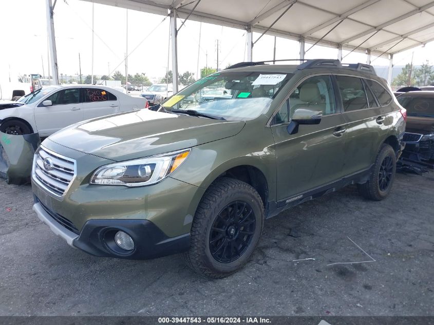 2016 Subaru Outback 3.6R Limited VIN: 4S4BSENCXG3266035 Lot: 39447543