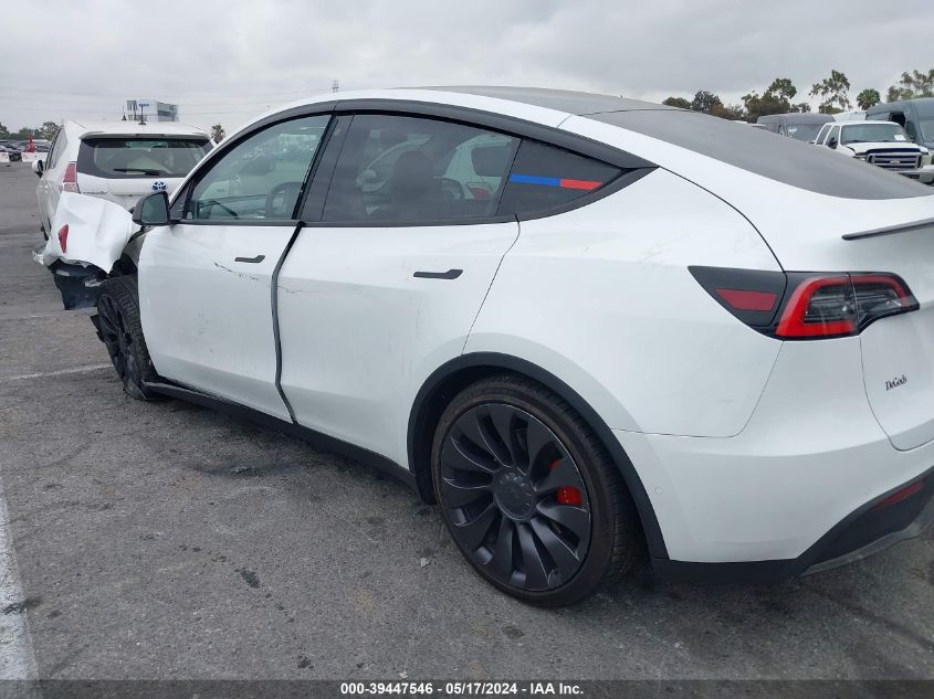 2020 Tesla Model Y Long Range Dual Motor All-Wheel Drive/Performance Dual Motor All-Wheel Drive VIN: 5YJYGDEF7LF051505 Lot: 39447546