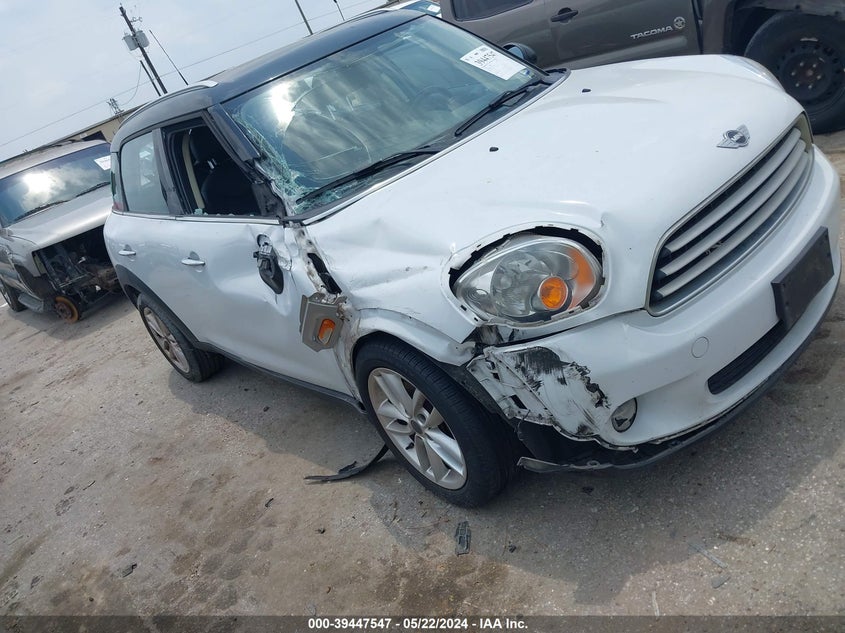 2013 Mini Countryman Cooper VIN: WMWZB3C58DWM31230 Lot: 39447547