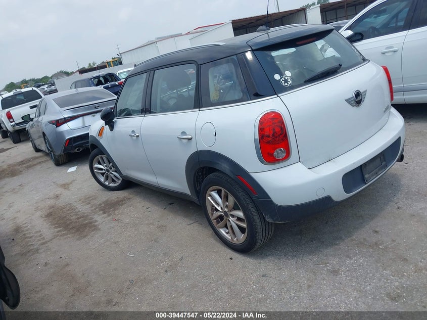 2013 Mini Countryman Cooper VIN: WMWZB3C58DWM31230 Lot: 39447547