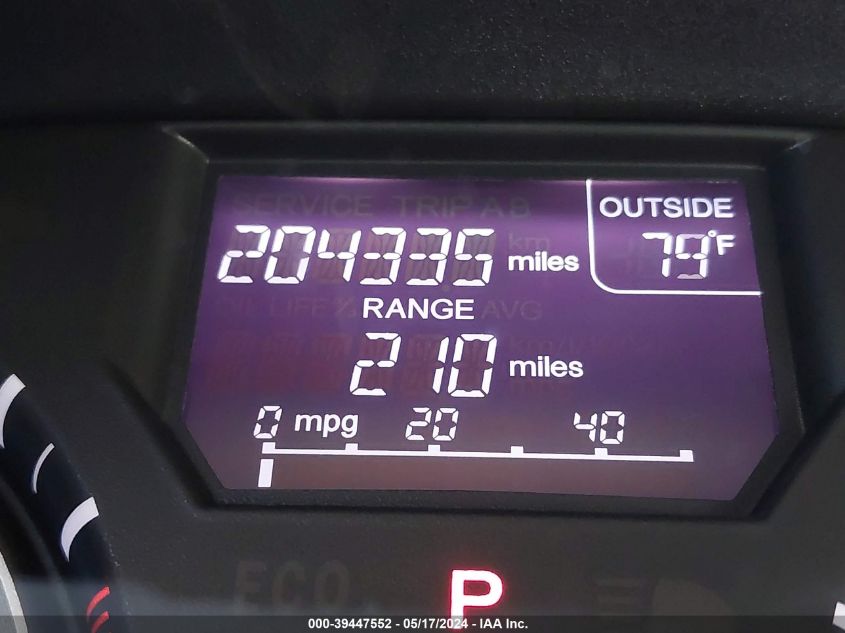 2012 Honda Odyssey Ex-L VIN: 5FNRL5H63CB089623 Lot: 39447552