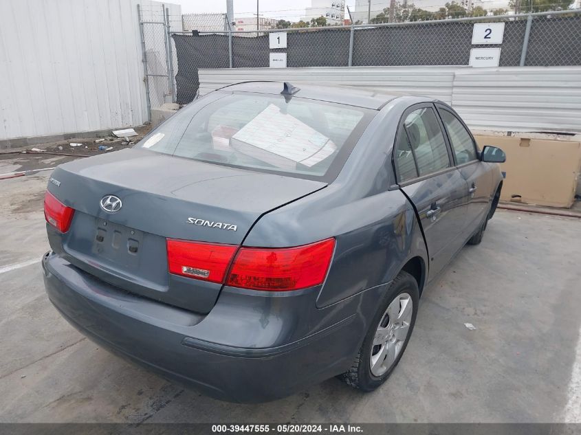 2010 Hyundai Sonata Gls VIN: 5NPET4AC8AH623738 Lot: 39447555