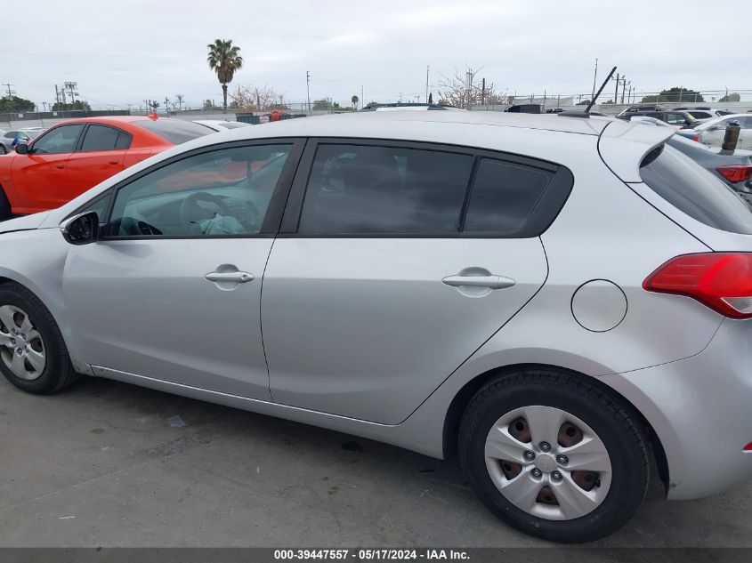 2017 KIA FORTE LX - KNAFK5A85H5667311