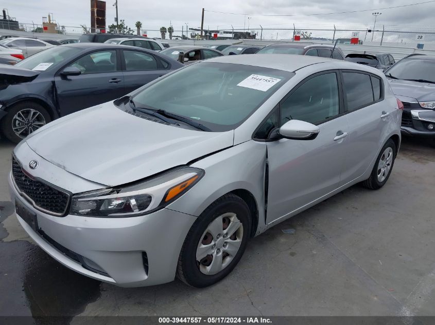 2017 Kia Forte Lx VIN: KNAFK5A85H5667311 Lot: 39447557