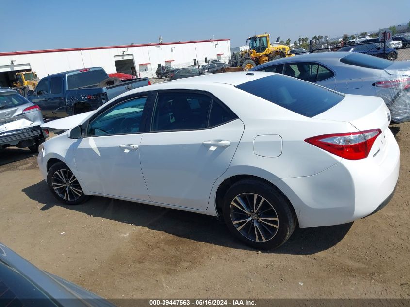 2016 Toyota Corolla Le Plus VIN: 5YFBURHE9GP371403 Lot: 39447563